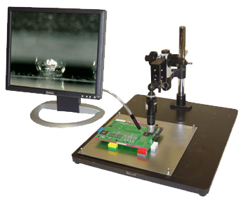 YSC Scope 7014 Video Microscope for BGA, microBGA, CSP, Flip chip applications can see what x ray cannot and more economical than ersa scope and also ersa scope 2.
